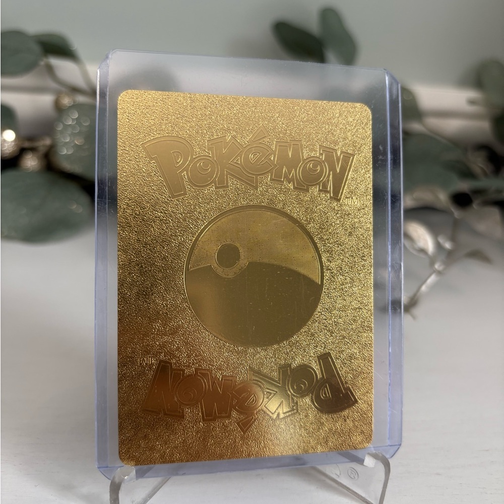 Mewtwo EX Gold Foil Fan Art Pokemon Card HP170 - Picture 2 of 3